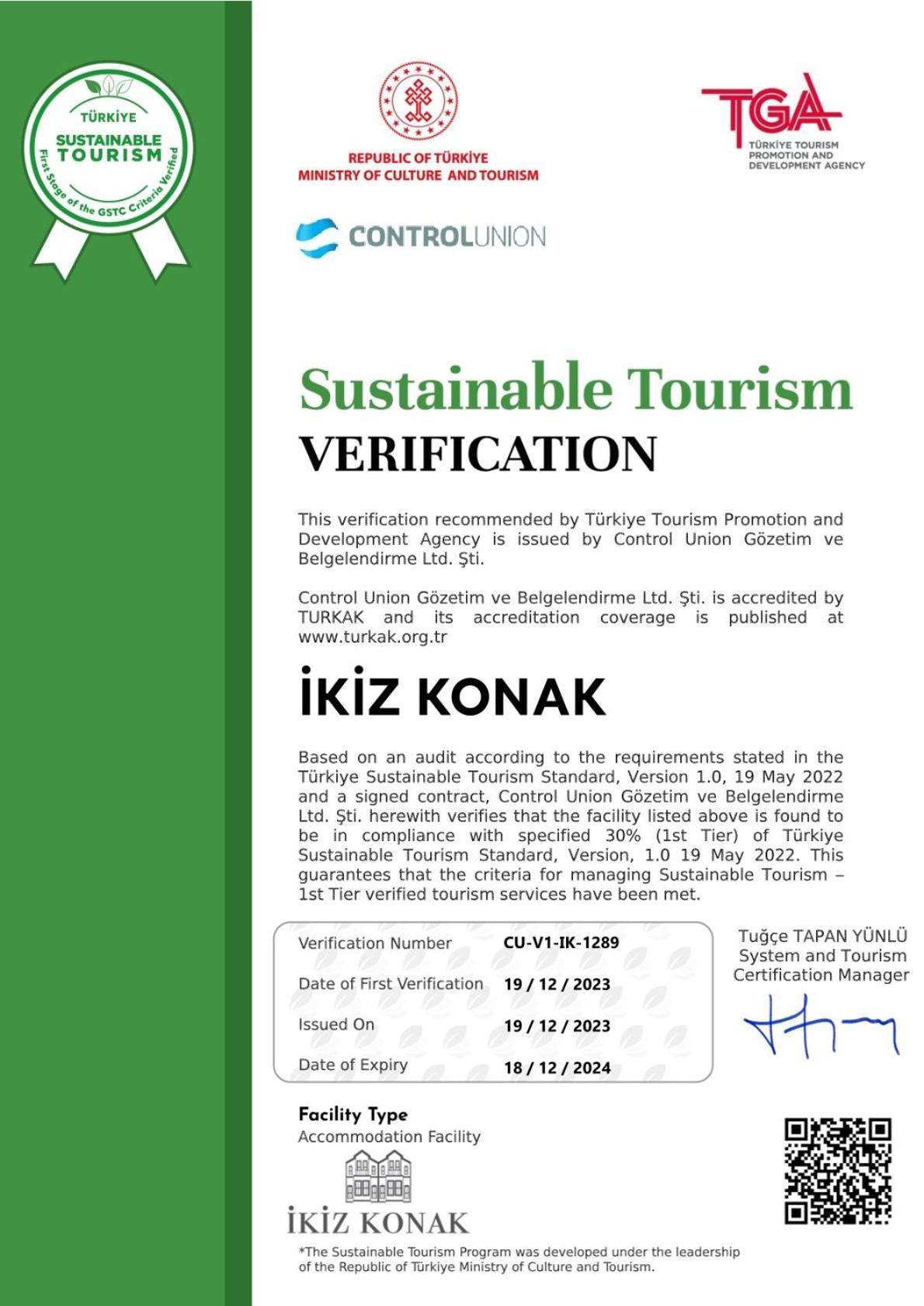 Ikiz Konak Boutique Hotel Provincia di Provincia di Istanbul Esterno foto
